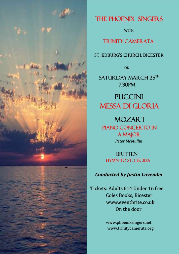 Puccini, Mozart & Britten