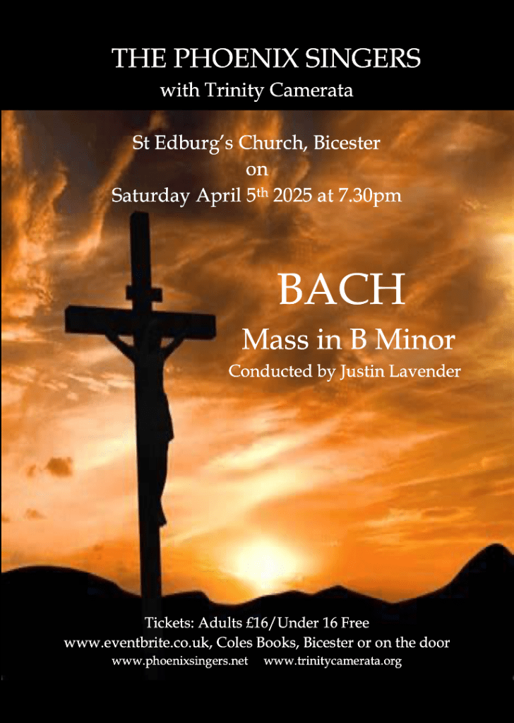 The Phoenix Singers present Bach Mass in B Minor April 2025